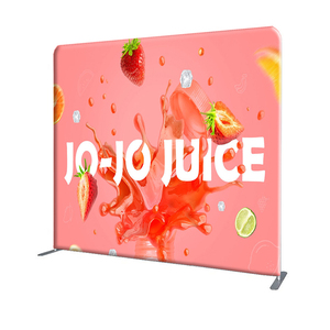 8 pies 10 pies 20 pies personalizado recto <span class=keywords><strong>Banner</strong></span> soporte tensión tela pantalla Fondo telón de fondo con diseño de funda de almohada - Product Image 1