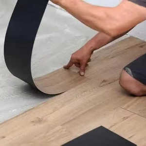 Suelo Vinílico LVT Encastrable, Baldosas de PVC con Aspecto de Madera, Antideslizantes, para Baño, Hogar y Uso Comercial - Product Image 5