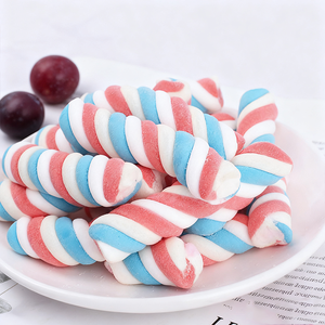 Vente en gros 5g rose tendre <span class=keywords><strong>guimauve</strong></span> halal fruitée en vrac personnalisée ingrédients acides emballés pour le café - Product Image 2