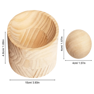 Prensa Manual de Madera para Masa de Empanadas y Dumplings con Herramienta de Grabado - Product Image 3