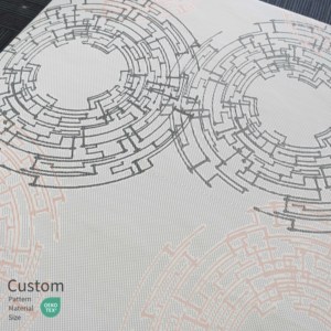 Trung Quốc nóng bán 180gsm Polyester Quilting vải hàng đầu nguyên liệu nệm hữu cơ không thấm nước khả năng chịu nước - Product Image 2
