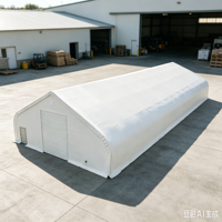 Abri de stationnement pour voitures en acier de haute qualité 60x150 pieds, cadre robuste et durable imperméable, style moderne pour garage extérieur et entrepôt