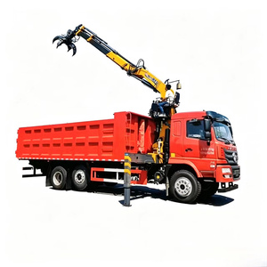 Grúa telescópica forestal Dayun con garra para basura, grúa hidráulica montada en camión, cargador industrial de 5 toneladas - Product Image 4