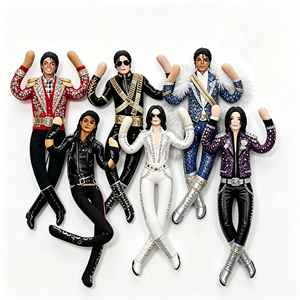 Nuovo Arrivo: Bambola MJ di Michael Jackson da 24 cm, modello Abstract Rat Jerky, con telaio in filo metallico integrato per la regolazione delle pose - Product Image 1