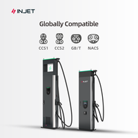 Borne de Recharge Dynamique Injet Hanyuan DC Megawatt Certifiée CE C S FCC pour Distribution de Puissance sur Autoroute 1440kW CCS2 Nouvelle Génération