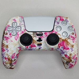 SYYTECH Housse de protection en silicone antidérapante à transfert d'eau pour manette PS5 <span class=keywords><strong>Playstation</strong></span> <span class=keywords><strong>5</strong></span> Accessoires - Product Image 5