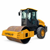 Compacteur routier YSW210 de 10 tonnes avec direction hydraulique articulée et certification CE