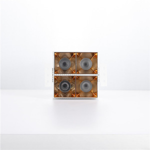 Focos sin Bordes, 4 Cabezas, Carcasa Integrada, Kit de Downlights para Ingeniería Hotelera, Luces de Techo y de Pared para el Hogar - Product Image 5