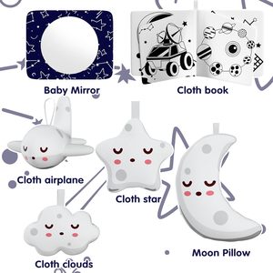 OEM Moon Theme For Baby Sleep Time Alfombra de actividades para bebés Alfombrillas de juegos lavables antideslizantes para bebés y niños pequeños - Product Image 6