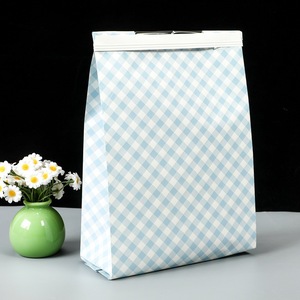 Wholesale Food Grade White Kraft <b>Bread</b> Paper <b>Bag</b> With Tin Tie and Customized Logo Print - Product Image 5