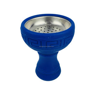 Cachimba cabeza de silicona coloridas ollas Shisha de grado alimenticio fumar Phunnel Pot <span class=keywords><strong>Oblako</strong></span> Quasar Hookah tazón de silicona para carbón - Product Image 6