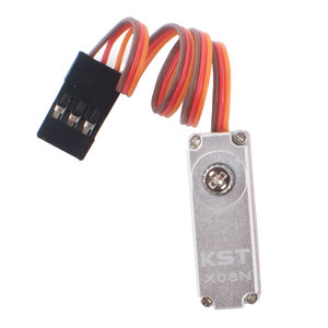 มอเตอร์ดีซีไร้แกน KST X08N V6.0 2.8Kgf.cm 0.09 วินาที เกียร์โลหะ สำหรับเครื่องบินบังคับวิทยุ  แรงบิดสูง  ใช้แบตเตอรี่ DC7.4V  ตัวเรือนอะลูมิเนียมอัลลอย  ขายดี - Product Image 3