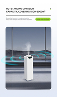 Diffuseur d'arômes intelligent électrique à minuterie 1000 ml, purificateur d'air pour usage domestique, couvrant de grands espaces