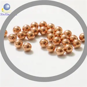 High Precision 7.938mm 8mm 8.731mm 9mm 9.525mm 10mm Pure Solid Copper Sphere Balls Manufacture