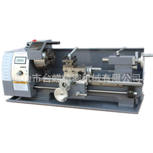 Mini tour WM210V, longueur 400 mm, moteur 0,9 kW, outil de tournage de précision en métal, commande manuelle - Product Image 2