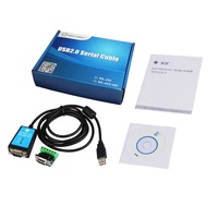 Cable Convertidor USB Serial RS422 RS485 de 1.8M, PVC, Certificado RoHS, Carga Rápida de 3A, Conector USB 2.0 para Teléfono Móvil, IOCREST FTDI
