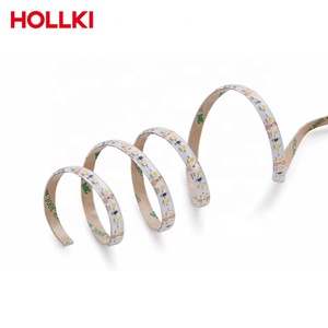 Chất lượng cao có thể điều chỉnh 3528 120D SMD LED Strip 8 mét <span class=keywords><strong>PCB</strong></span> Chiều rộng Đồng đèn cơ thể IP44 cuttable đầy màu sắc CRI với ứng dụng chế độ điều khiển - Product Image 1