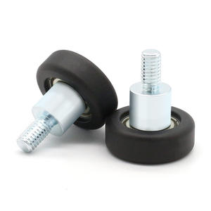 Rueda de Camión con Eje de Hardware y Correa de Polea de Nailon Resistente al Desgaste, Soportada por el Fabricante, con Rosca Externa y Recubrimiento de Goma - Product Image 5