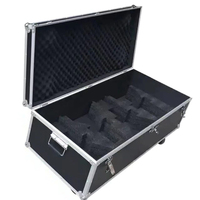 Étui de transport professionnel personnalisé pour équipement de DJ, résistant aux chocs, doublure, logo pris en charge, transport aérien, étui à outils portable en PP