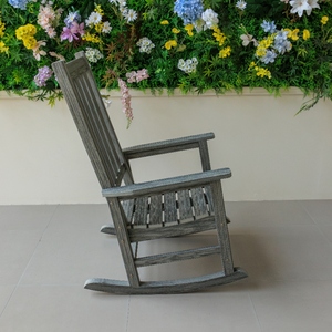 Chaise Adirondack <span class=keywords><strong>de</strong></span> <span class=keywords><strong>jardin</strong></span> d'extérieur imperméable <span class=keywords><strong>de</strong></span> haute qualité <span class=keywords><strong>en</strong></span> résine <span class=keywords><strong>plastique</strong></span>, chaise à bascule Adirondack - Product Image 3