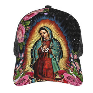 Usine en gros mexicain San <span class=keywords><strong>Judas</strong></span> Tadeo Cap Notre-Dame de Guadalupe Vierge Marie Baseball Hat Logo personnalisé J'aime Jésus Hat - Product Image 2