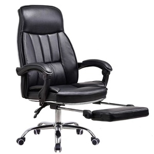 Silla de oficina ejecutiva <span class=keywords><strong>Siesta</strong></span> Zero Gravity al por mayor con reposacabezas ajustable, silla elevadora de cuero PU fabricada en China - Product Image 3