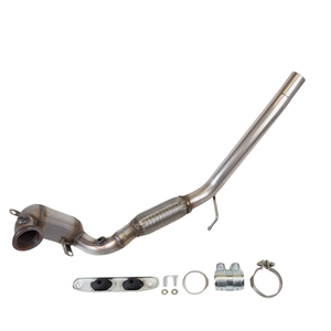 Vente d'usine Convertisseur catalytique Fujiya de haute qualité pour la mise à niveau des moteurs européens - Ajustement universel pour Fox Polo Skoda <span class=keywords><strong>Fabia</strong></span> III - Product Image 1