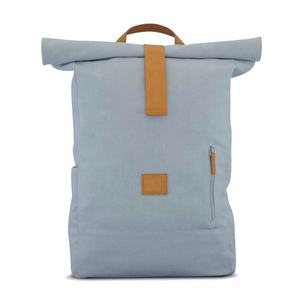 Manufacturer Premium Canvas Rucksack Roll Top Outdoor Waterproof Anti Theft Laptop <b>Backpack</b> Custom logo - Product Image 4