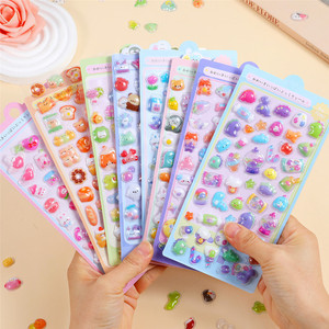 Pegatinas Decorativas Kawaii Japonesas Personalizadas en 3D, Pegatinas de Burbujas con Relieve de PVC, Pegatinas de Bonbon <span class=keywords><strong>para</strong></span> Fundas de Teléfono, <span class=keywords><strong>Cuadernos</strong></span> y Álbumes de Recortes - Product Image 4