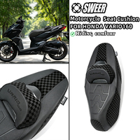 Coussin de siège imperméable et confortable d'origine pour moto Honda VARIO 160 avec support lombaire et housse de siège