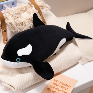Vente en gros de jouets <span class=keywords><strong>lumineux</strong></span> en peluche d'animaux de mer <span class=keywords><strong>lumineux</strong></span> <span class=keywords><strong>requin</strong></span> et baleine jouets en peluche pour enfants PP coton rempli cadeau pour enfants - Product Image 4
