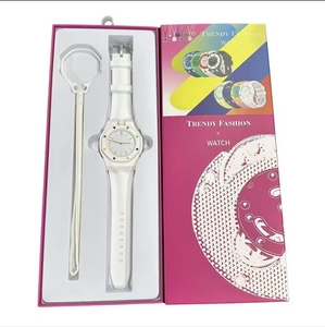 Reloj de Cuarzo de Bolsillo para Pareja, Marca Compartida Dunhuang de AliExpress 2026, Correa de Cuero, Esfera de 43mm, Sin Número - Product Image 6