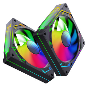Snowman CK120 bán buôn lăng kính 4pin im lặng 120mm LED PC trường hợp chơi game Fan argb RGB làm mát không khí mát máy tính trường hợp tản nhiệt - Product Image 1