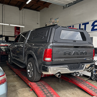 Capot de camionnette en aluminium robuste, imperméable, type hardtop, pour RAM 1500, Ford F-150, Toyota Hilux