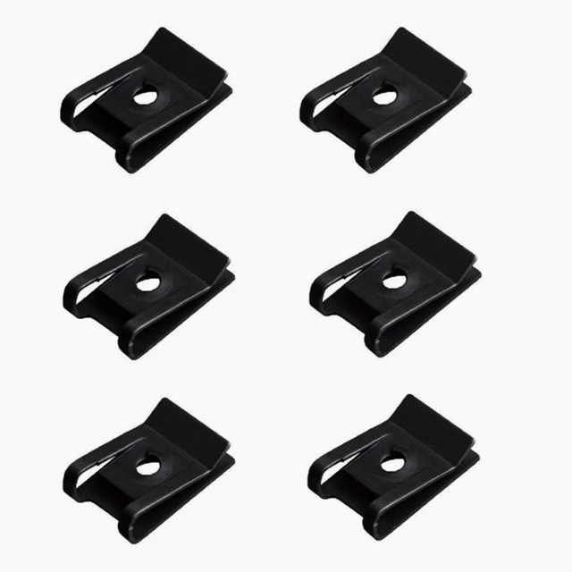 Metal U-type Retainer U Nut Mounting Clip Auto Engine Fender Bumper Retainer Fastener Screw Base Replacement Clips