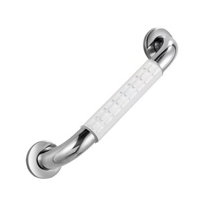 Barra de Agarre de Acero Inoxidable Genmei de 304 mm Antideslizante para Baño, Ducha, Seguridad para Personas Mayores - Product Image 4