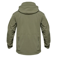 Chaqueta Impermeable de Tela Resistente, Chaquetas Personalizadas Resistentes al Viento, Chaqueta Casual para Exteriores de 3 Capas con Cinta de Sellado en las Costuras