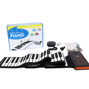 Teclado portátil de Piano rollo de mano teclado de Piano eléctrico de silicona Premium y altavoces incorporados <span class=keywords><strong>88</strong></span> teclas - Product Image 6