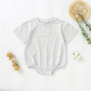 Groothandel Nieuwe <span class=keywords><strong>Baby</strong></span> Onesie Zomer Korte Mouw Jumpsuit Pasgeboren Tas Scheetkleding <span class=keywords><strong>Baby</strong></span> Puur Katoenen Rompertjes <span class=keywords><strong>Baby</strong></span> Bodysuit - Product Image 3