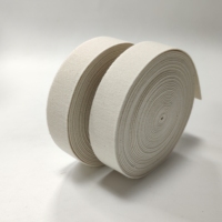 Sangles en coton haute élasticité fournies par l'usine, bande élastique tissée personnalisée de 1 pouce, sangle élastique pour canapé, sac, vêtements, ceinture