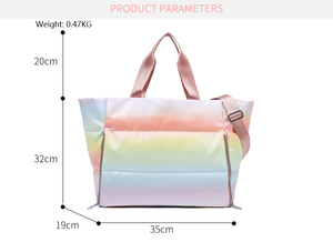 New Designer Yoga and Fitness Gym <b>Bag</b> <b>for</b> <b>Women</b> Dry and Wet Separation Tote Duffel <b>Bag</b> Waterproof <b>Sports</b> Travel Duffle - Product Image 4