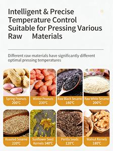 Máquina Automática para Prensar <span class=keywords><strong>Aceite</strong></span>, Multiusos, para Aceites Vegetales <span class=keywords><strong>de</strong></span> Semillas, Capacidad <span class=keywords><strong>de</strong></span> 3.5-5 kg/h, para el Hogar, con Filtro y Calentador - Product Image 6