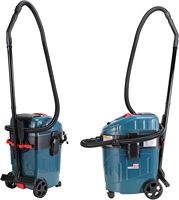 Aspirateur industriel électrique neuf, forte aspiration 19KPa, 1400W, filaire, sans sac, capacité 35L, système cyclonique double intégré