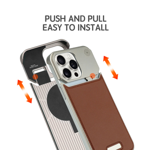 เคสโทรศัพท์โลหะอะลูมิเนียม กลิ่นหอมอโรมาเธอราพี แม่เหล็กในตัว สำหรับ iPhone 15 16 17 Pro Max และ Samsung S23 S24 S25 Ultra - Product Image 4