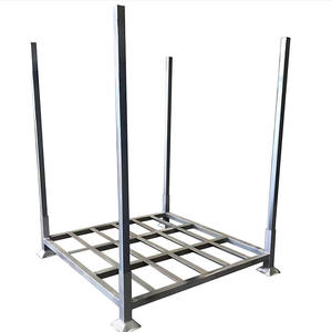 מדפי אחסון ניידים מפלדה, מדפי הכנסה ומדפי אחסון משמשים להובלה במחסן - Product Image 1