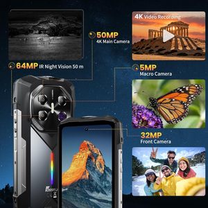Téléphone robuste Fossibot F113 5G 36 Go + 256 Go, écran 6,78 pouces, Android 15, appareil de jeu - Product Image 5