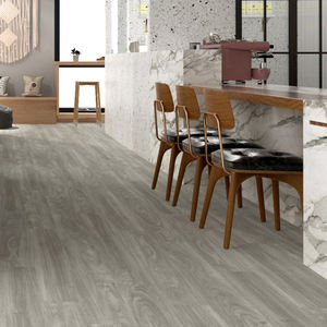 Plancher en vinyle texturé bois imperméable et ignifuge, carrelage de sol, plancher SPC à clic, plancher SPC imperméable - Product Image 3