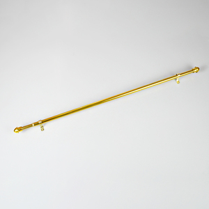 Bán buôn hiện đại nối dài kim loại Cafe Curtain rods Set có thể điều chỉnh Curtain <span class=keywords><strong>Rod</strong></span> đối với trang trí nhà - Product Image 2