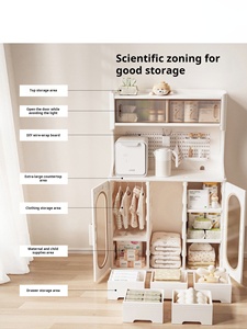 Station d'alimentation visuelle, Meuble de chambre pour bébé, <span class=keywords><strong>Armoire</strong></span> pour enfants, Organisateur de rangement de jouets, <span class=keywords><strong>Armoire</strong></span> de puériculture, <span class=keywords><strong>Armoire</strong></span> pour enfants - Product Image 2