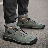 Chaussures décontractées pour hommes tendance, toutes saisons, nouvelles chaussures de sport polyvalentes pour hommes, antidérapantes, respirantes, en cuir, 2401